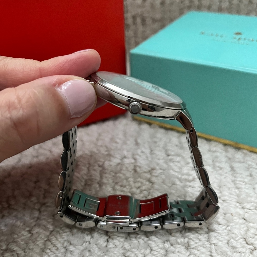 Kate Spade Monterey mother of pearl dial stainless steel watch - Picture 4 of 16